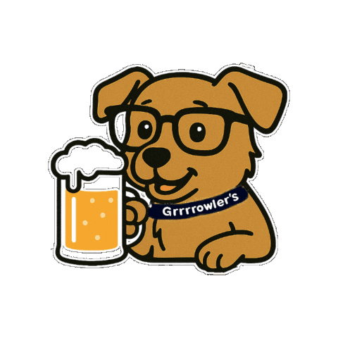 GRRROWLER'S Sticker