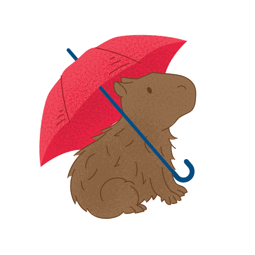 Rain Weather Sticker by O Que Fazer Curitiba