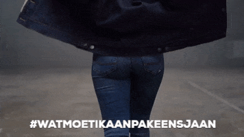Blue Jeans Girl GIF by Amsterdenim