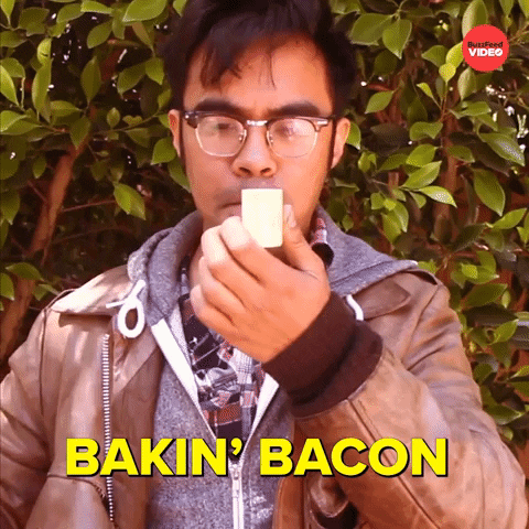 Bacon Smoking GIF by BuzzFeed