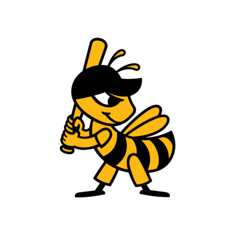 Bees Baseball Sticker by Salt Lake Bees