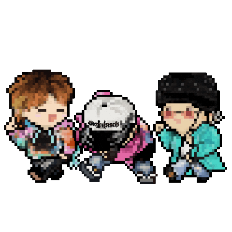 G Dragon Pixel Sticker