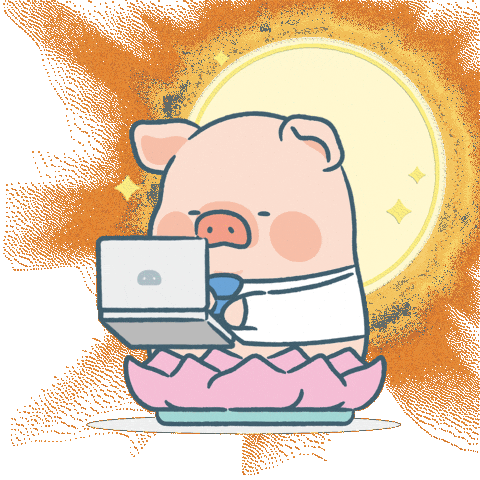 Piggy Sticker