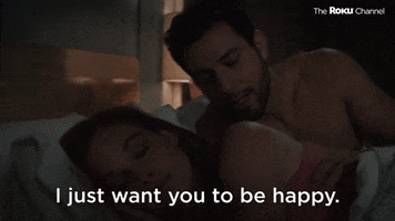 I Want You To Be Happy Skylar Astin GIF by The Roku Channel