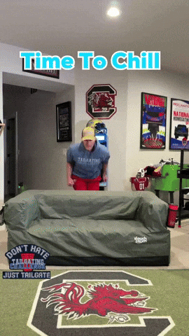 Chill Chilling GIF by Tailgating Challenge