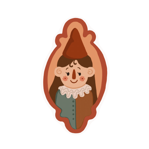 Autumn Gnome Sticker