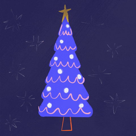 Christmas Tree GIF by colors of clara