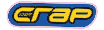 Blue Sticker by CRAP Eyewear