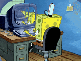 Zooming Spongebob Squarepants GIF by PERFECTL00P
