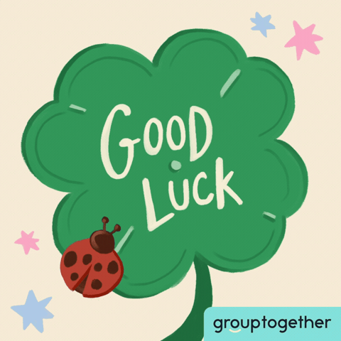 Best Wishes Good Luck GIF by GroupTogether