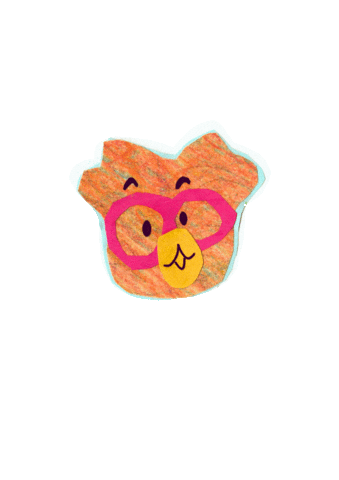 Self Portrait Art Sticker by papermelon