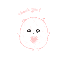 Thanks Love Sticker