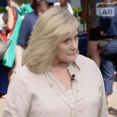 Hand To Chest Clutch Pearls GIF by ANTIQUES ROADSHOW | PBS