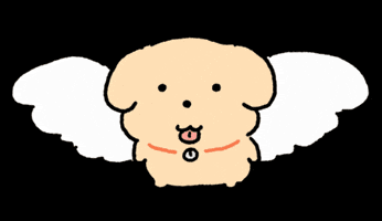 Puppy Angel GIF