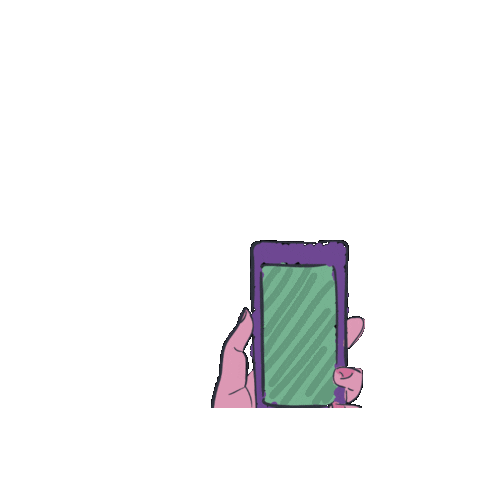 Phone Smartphone Sticker by Kazouvakanties