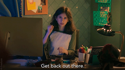 Get-back-out-there GIFs - Get the best GIF on GIPHY