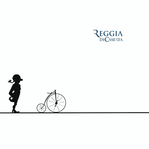 Bike Bicicletta GIF by Reggia di Caserta