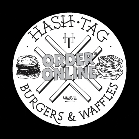 Hashtag Burgers and Waffles GIF