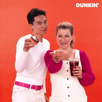 Come And Get It Happy Dance GIF by Dunkin’