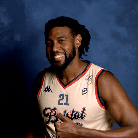 British Basketball Thumbs Up GIF by Bristol Flyers