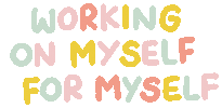 Myself Sticker