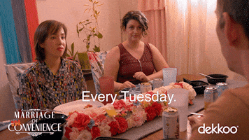 Dinner Party Hate GIF by MyPetHippoProductions