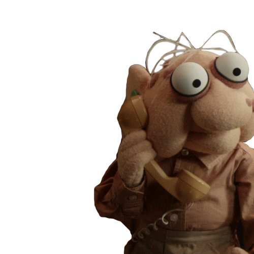 Jimmy Kimmel What Sticker by Crank Yankers for iOS & Android GIPHY
