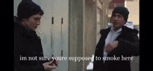 Hockey Smoking GIF
