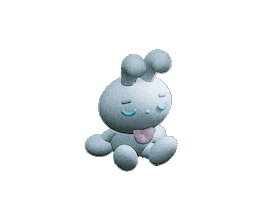 3D Rabbit Sticker