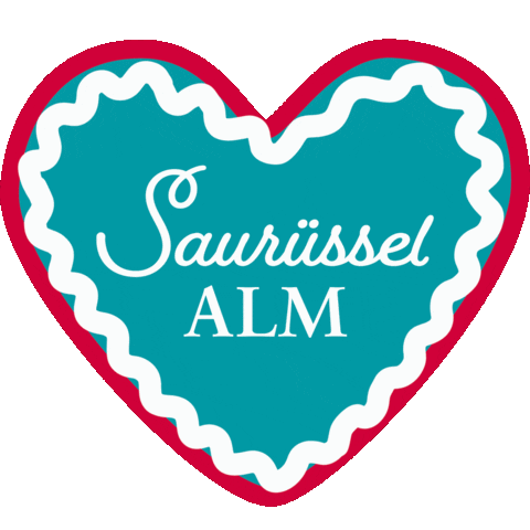 Heart Love Sticker by Sauruesselalm