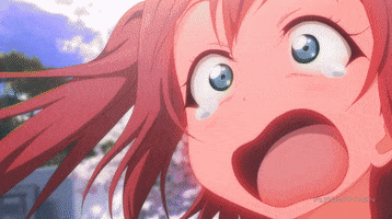 yell love live! sunshine!! GIF by Funimation