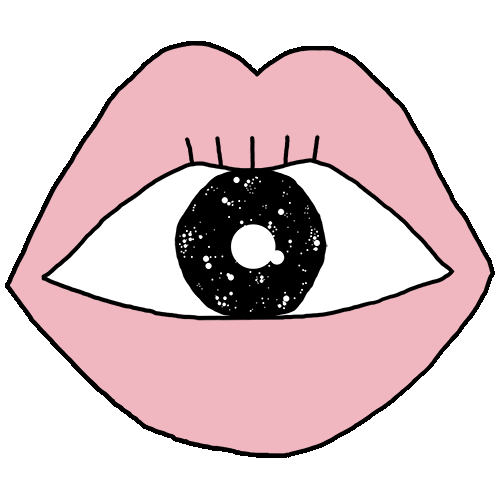Girl Eyes Sticker
