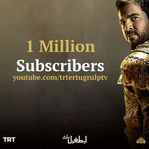Subscribers Ertugrul GIF by TRT