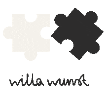 Puzzle Match Sticker by Willa Wunst