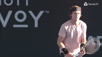 Andrey Rublev Sport GIF by Tennis TV