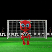 Juggle Bad Football GIF by Bold Art Degens