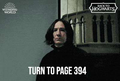 Severus Snape School GIF by Harry Potter
