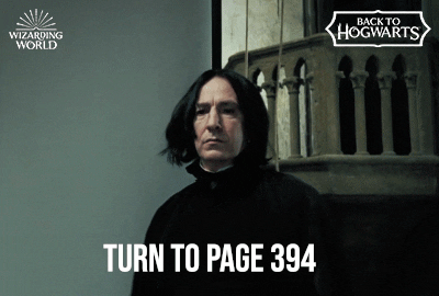 Severus Snape School GIF by Harry Potter
