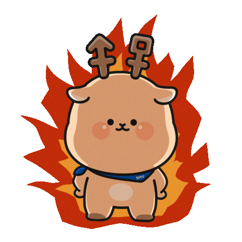 Character Deer Sticker by 상명대학교