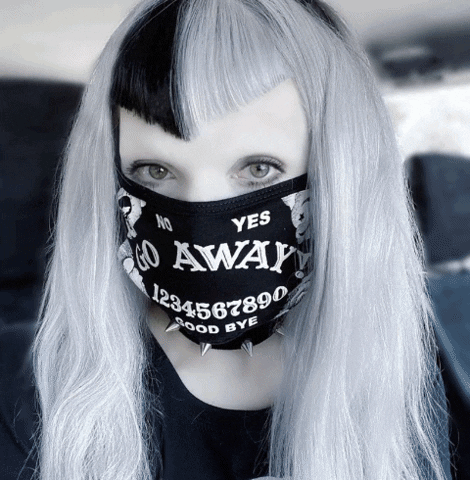 Mask Goth GIF by Kreepsville666
