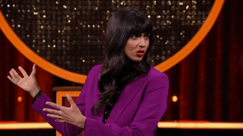Jameela Jamil GIF by The Misery Index - Find & Share on GIPHY