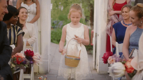 Flower Girl Love GIF by Hallmark Channel - Find & Share on GIPHY