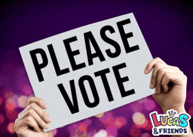 Voting Election Day GIF by Lucas and Friends by RV AppStudios