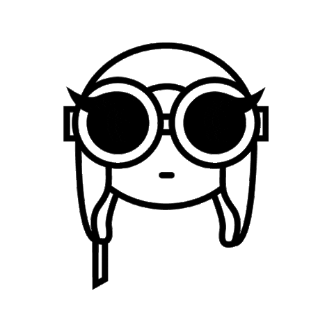 Sticker by Flying Scooter Productions