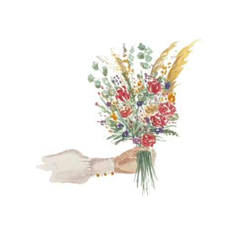 Flowers Bouquet Sticker by Florist Rookie
