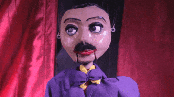 juan-jose-y-sus-marionetas eyes puppets nacho shifting eyes GIF