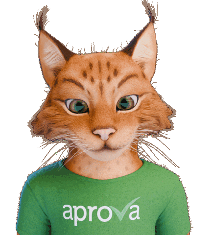 Lince Sticker by AprovaConcursos