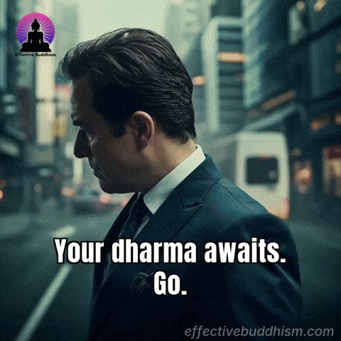 Challenge Go GIF by Effective Buddhism