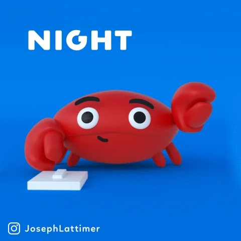Switch Off Good Night GIF by Joseph Lattimer