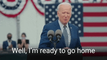Joe Biden Goodbye GIF by The Democrats